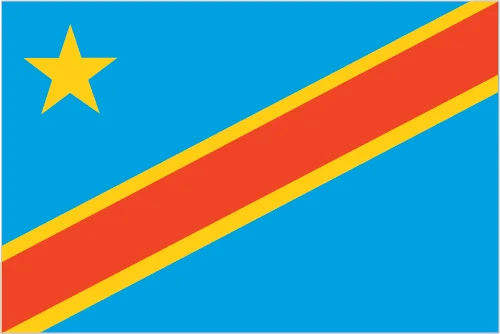 Flag of Democratic Republic of the Congo