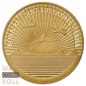 Obverse side 1 dollar Bonaire 2011