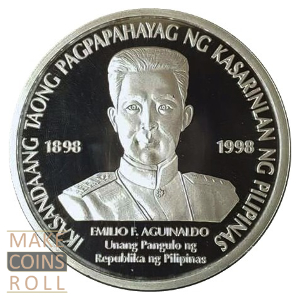 Obverse side 500 piso Philippines 1998