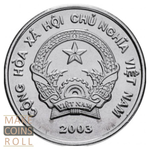 Obverse side 200 dong Vietnam 2003