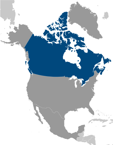 Canada locator