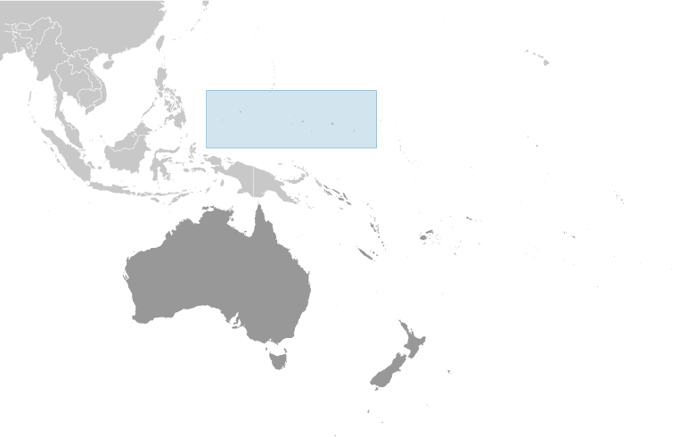 Micronesia locator