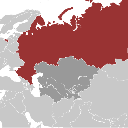 Russia locator