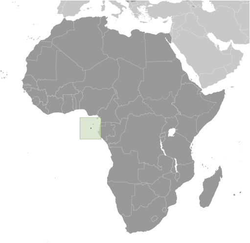 São Tomé and Príncipe locator